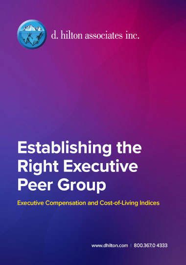 Establishing the Right Executive Peer Group