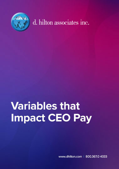 Variables That Impact CEO Pay